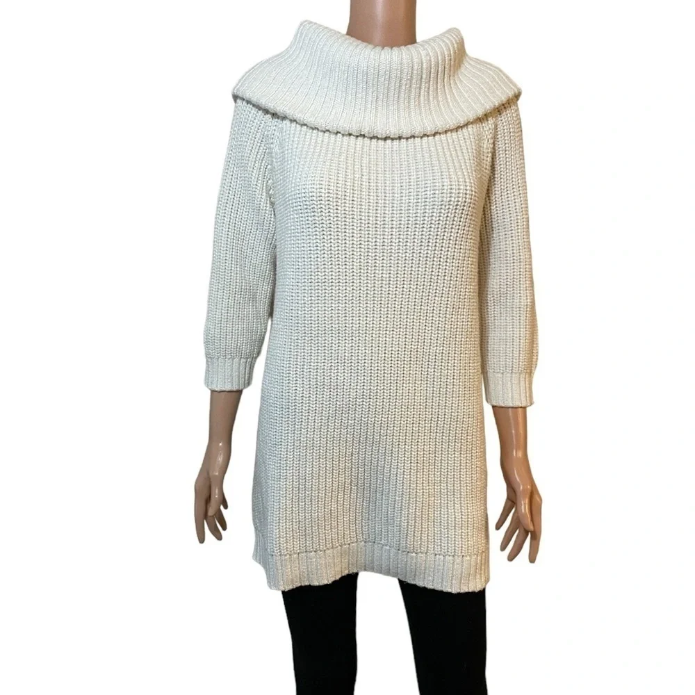 Land’s End knitted sweater new 25% MERINO WOOL woman’s size large